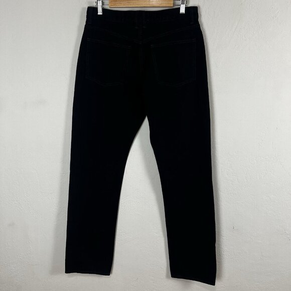 Alexa Chung for Madewell High-Rise Straight Jean Outridge Wash Black Size 28 NEW - Picture 6 of 14